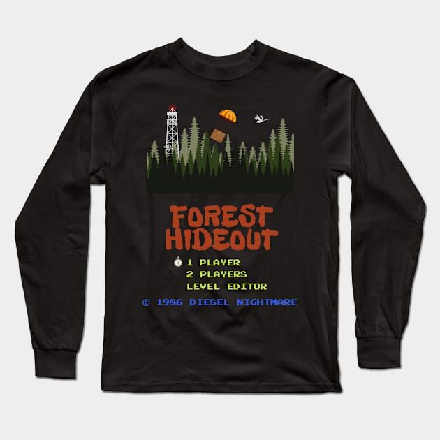 Forest Hideout Long Sleeve T-Shirt by LegitHooligan